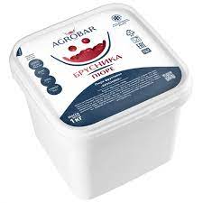 12809. БРУСНИКА ПЮРЕ АГРОБАР с/м 1 кг//за шт