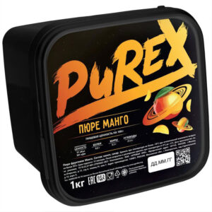 Манго пюре с/м 1кг(6шт) PUREX